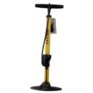 BOMBA (BETO) PIE ACERO C/RELOJ630 AMARILLO