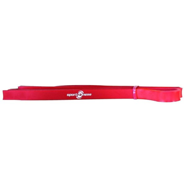 BANDA ELASTICA PODER 2000X13X4.5MM ROJA SPORTFITNESS