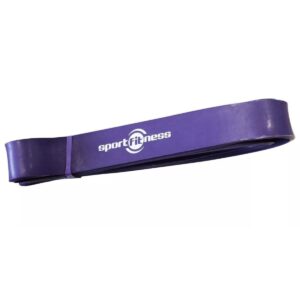 BANDAS ELASTICA PODER 2000X32X4.5MM MORADA SPORTFITNESS