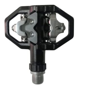 PEDAL mtb alum c/chocles 9/16"negro/gris wellgo