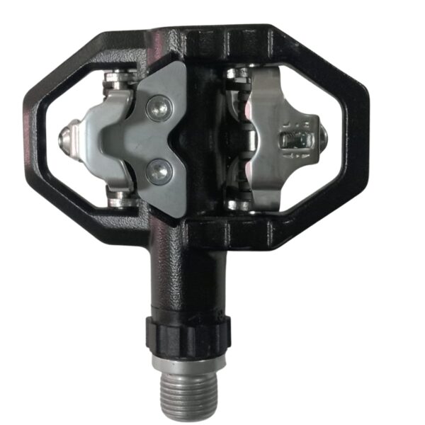PEDAL mtb alum c/chocles 9/16"negro/gris wellgo