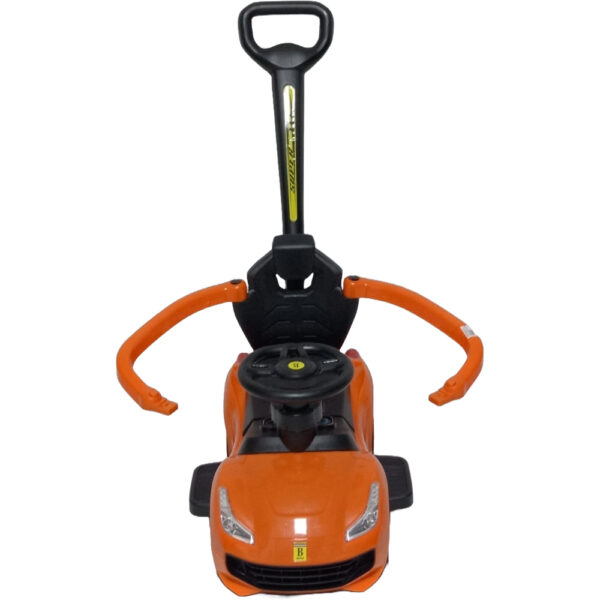 CARRO MONTABLE EBABY SUPER B LUCES Y SONIDO NARANJA - Imagen 3