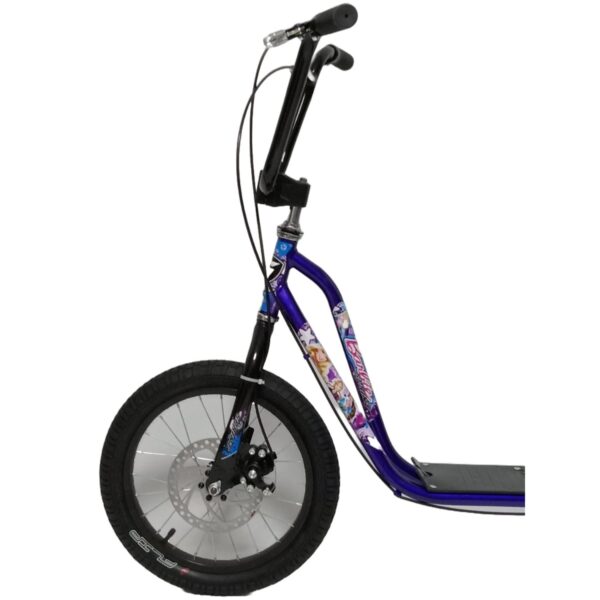 PATINETA BICICLETA FRENO DE DISCO SPRINT MORADA - Imagen 3