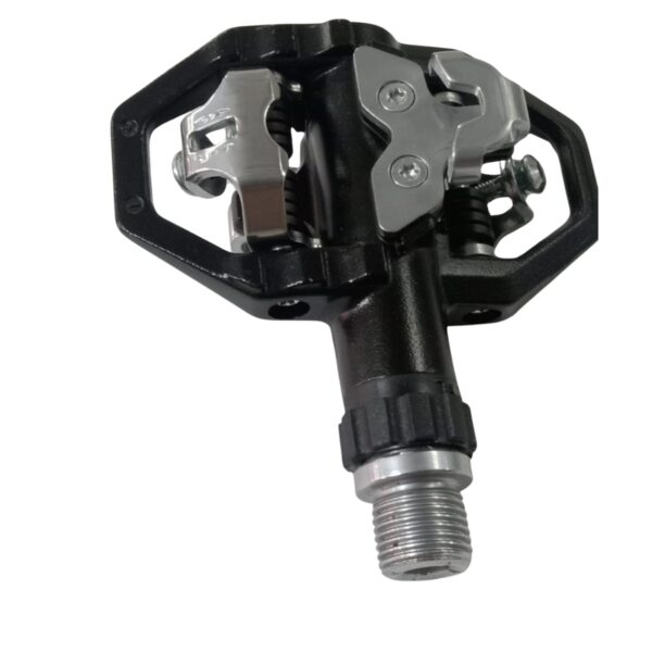 PEDAL mtb alum c/chocles 9/16"negro/gris wellgo - Imagen 3