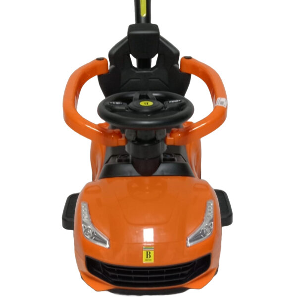 CARRO MONTABLE EBABY SUPER B LUCES Y SONIDO NARANJA - Imagen 2