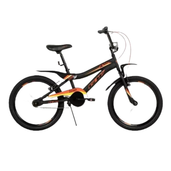 BICICLETA RIN 20 GW TXT MOTO NEGRO/ROJO