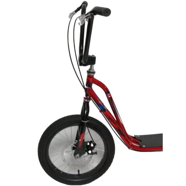 PATINETA BICICLETA FRENO DE DISCO SPRINT ROJA - Imagen 3