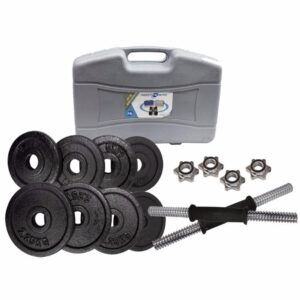 Kit Mancuernas 18 Kg Sport Fitness Negro