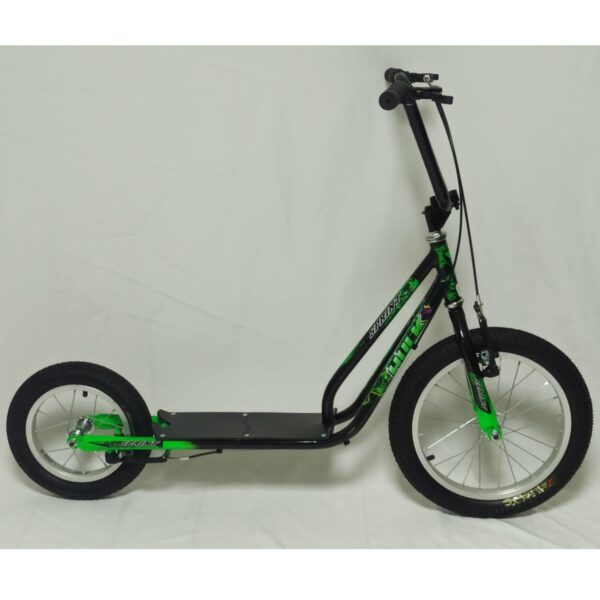 Patineta Bicicleta Sprint Rin 16 Negro Con Verde