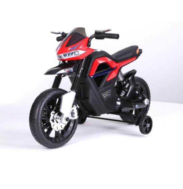 Motocicleta Eléctrica Para Niños Roja
