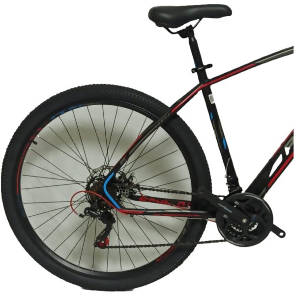 BICICLETA PROFIT 29 ARIZONA 2020 8 VEL NEGRO-ROJO TALLA L - Imagen 3