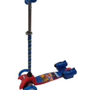 Patineta Scooter Ruedas De Humo Azul