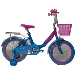BICICLETA GW SIREN RIN 16 NIÑA AZUL/FUCSIA