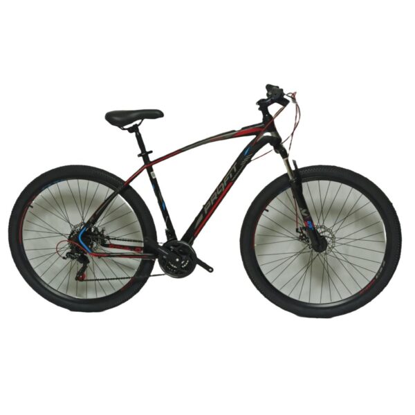 BICICLETA PROFIT 29 ARIZONA 2020 8 VEL NEGRO-ROJO TALLA L