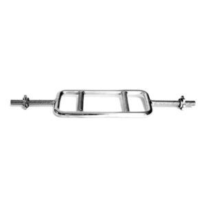 Barra Romana Para Pesas Tipo Ribwork Sport Fitness 070108 Cromada