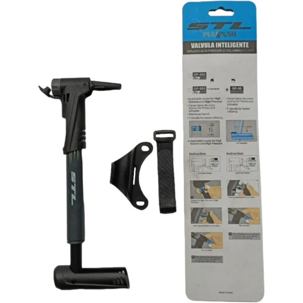 MINI BOMBA PLASTICA PUSH & PULL STL GP-99 VAL INT - Imagen 3