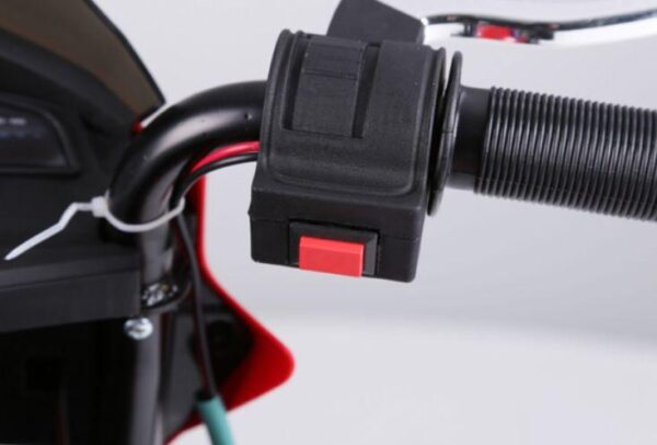 Motocicleta Eléctrica Para Niños Roja - Imagen 5