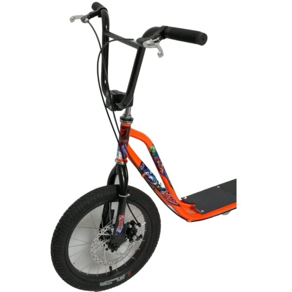 PATINETA BICICLETA FRENO DE DISCO SPRINT NARANJA - Imagen 3