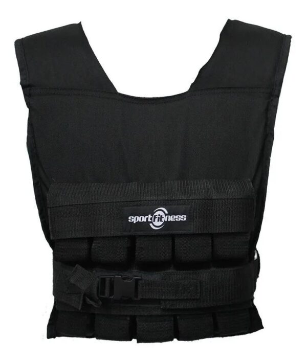 Chaleco De Peso 20 kg Sport fitness Negro