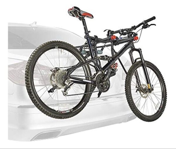 Soporte Para Automóvil Para 2 Bicicletas Negro - Imagen 3