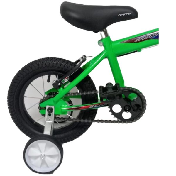BICICLETA RIN 12 SPRINT SIN KIT VERDE - Imagen 3