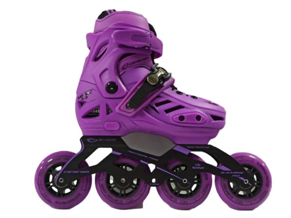 Patines Canariam Black Magic Pro Plus Morado 31-34