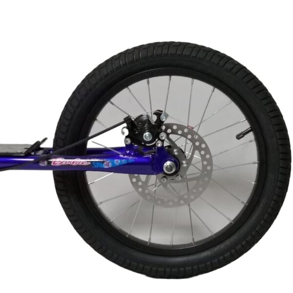PATINETA BICICLETA FRENO DE DISCO SPRINT MORADA - Imagen 4