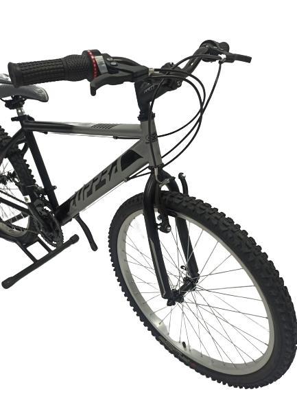 Bicicleta 24 Redonda Zuppra Gris - Imagen 2