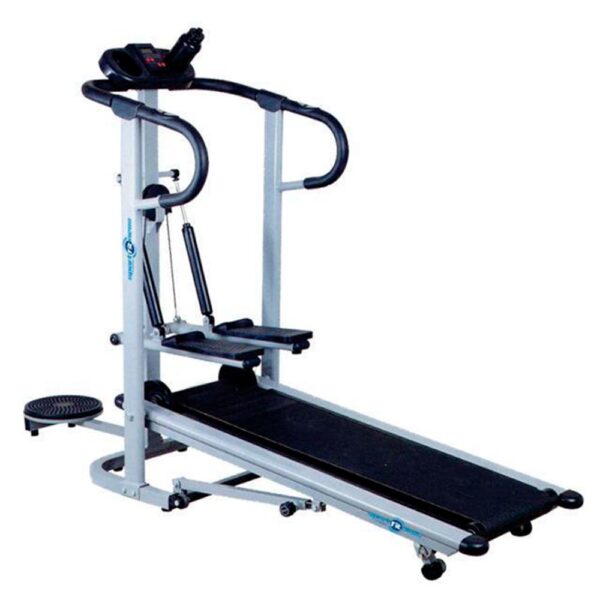 Banda Caminadora Mecánica Sport Fitness WT-203H Gris con Negro