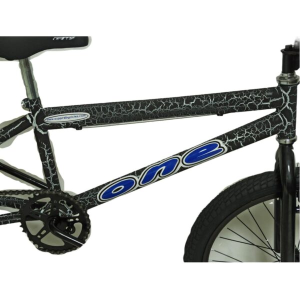 BICICLETA BMX ZUPPRA CAJA GRANDE RIN 20 CRAQUELADO - Imagen 2