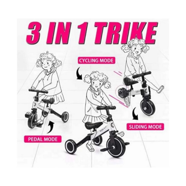 Triciclo para bebes 3 en 1 - Imagen 2