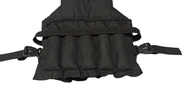 Chaleco De Peso 10 Kilos Figo Nacional Negro - Imagen 2