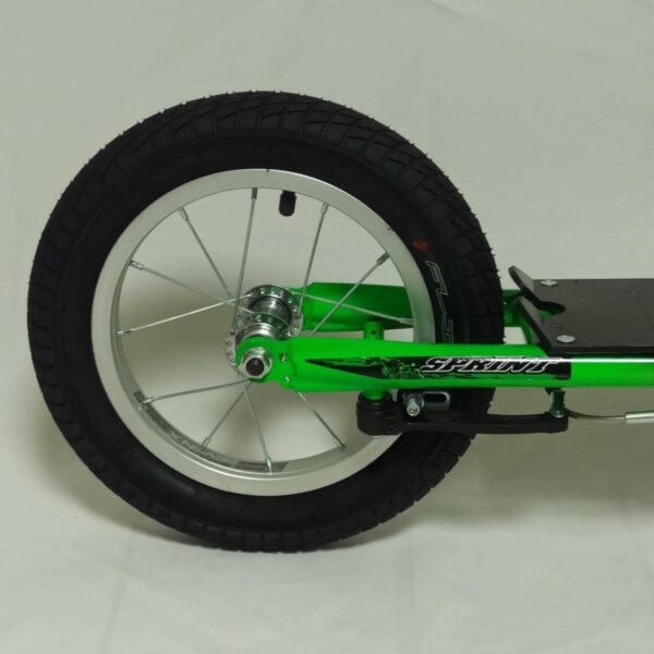 Patineta Bicicleta Sprint Rin 16 Negro Con Verde - Imagen 3