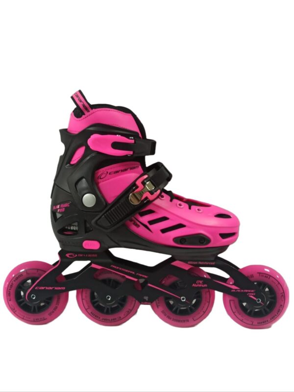 Patines Canariam Black Magic Pro Plus Fucsia 35-38