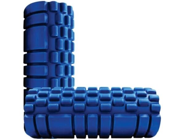 Rodillo De Espuma Grabado Profundo Sport Fitness Azul