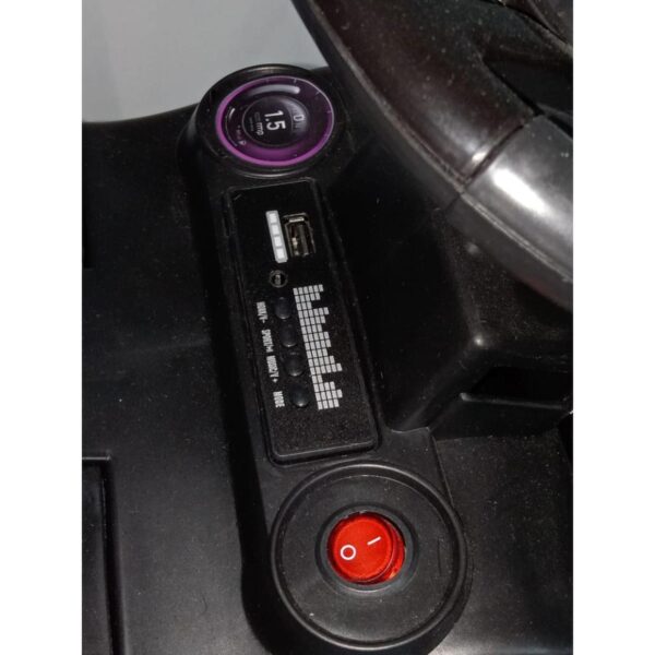 PASEADOR MEGA CAR POLICIA EBABY USB BLANCO - Imagen 4