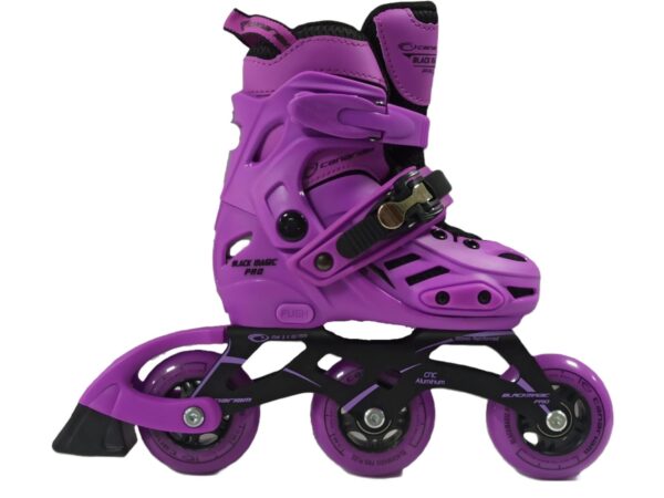 Patines Canariam Black Magic Pro Plus Morado 27-30