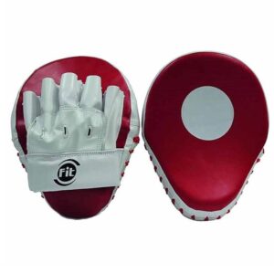 Golpeadores De Mano Entrenamiento Sport Fitness 074010 Rojo Con Blanco