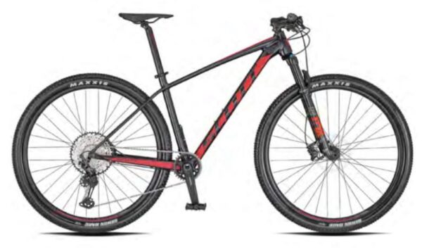 Bicicleta Scale 950 Talla S Scott Negra Con Rojo