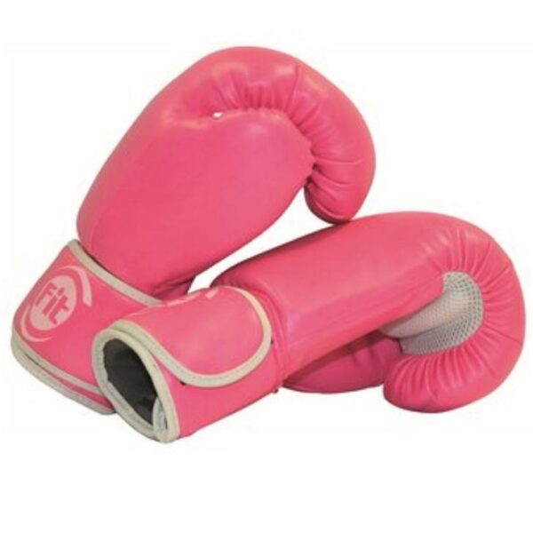 Guantes Boxeo Fundamentación 10 Oz Sport Fitness Rosado