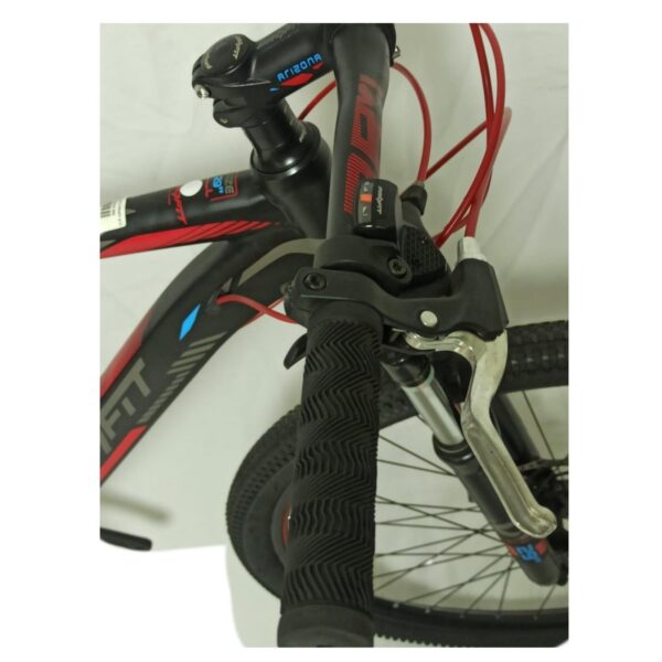 BICICLETA PROFIT 29 ARIZONA 2020 8 VEL NEGRO-ROJO TALLA L - Imagen 4