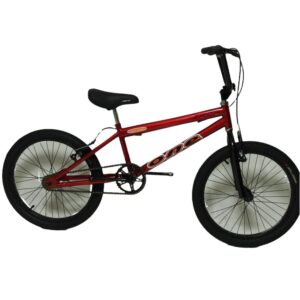BICICLETA BMX ZUPPRA CAJA GRANDE RIN 20 ROJO