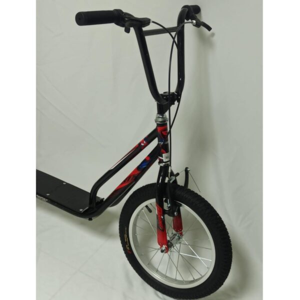 Patineta Bicicleta Sprint Rin 16 Negro Con Rojo - Imagen 2