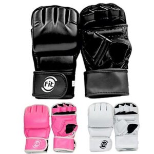 Guantes Tipo Mma Con Refuerzo Sport Fitness 074006 Multicolor