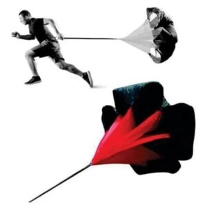 Paracaídas De Entrenamiento Sport Fitness Negro