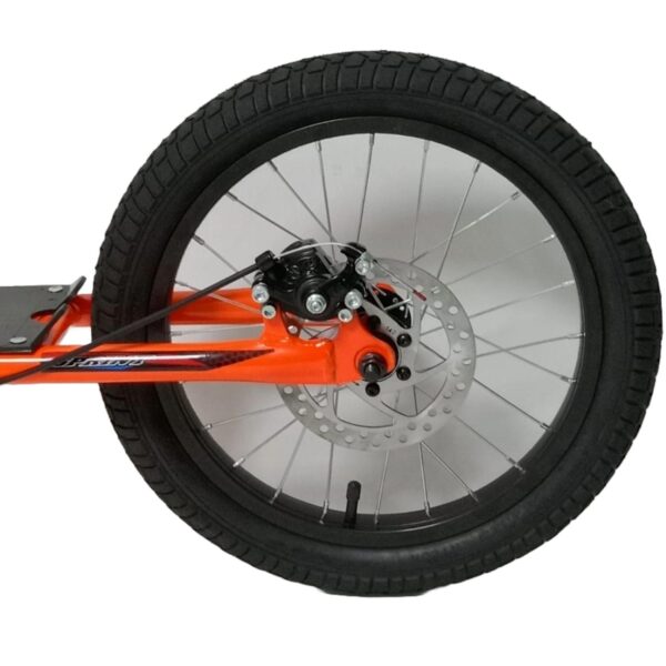 PATINETA BICICLETA FRENO DE DISCO SPRINT NARANJA - Imagen 4