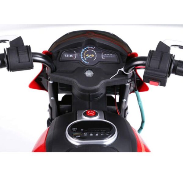 Motocicleta Eléctrica Para Niños Roja - Imagen 2