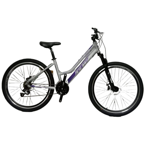 BICICLETA RIN 26 ALUMINIO ELARA GRIS - Imagen 5
