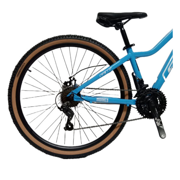 BICICLETA TODOTERRENO RIN 27.5 GW MONKEY ALUMINIO 7VEL MEC AZUL T/13 - Imagen 2