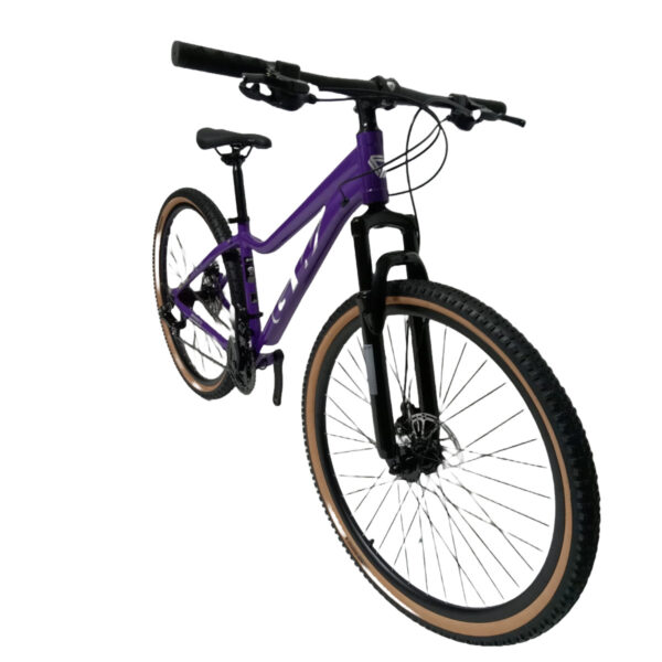 BICICLETA TODOTERRENO RIN 27.5 GW MONKEY ALUMINIO 7VEL MEC VIOLETA T/15 - Imagen 2